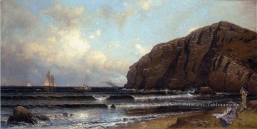 Île de Cushing Port de Portland Plage Alfred Thompson Bricher Peinture à l'huile